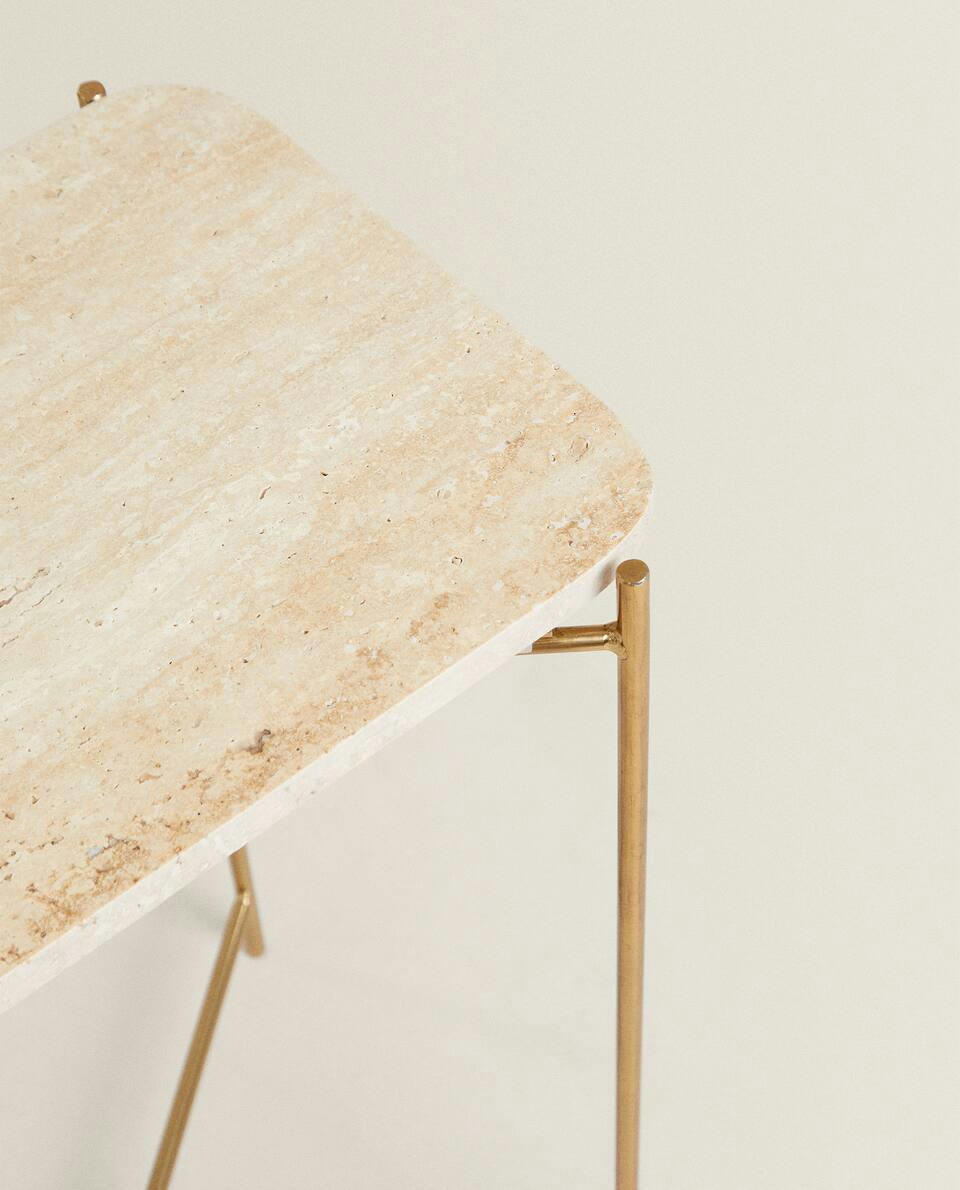 MARBLE SIDE TABLE