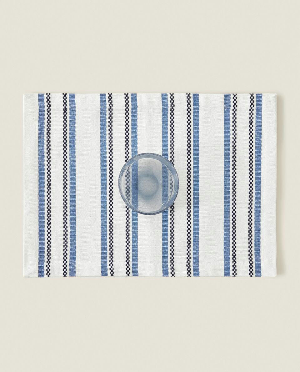 STRIPED COTTON PLACEMAT
