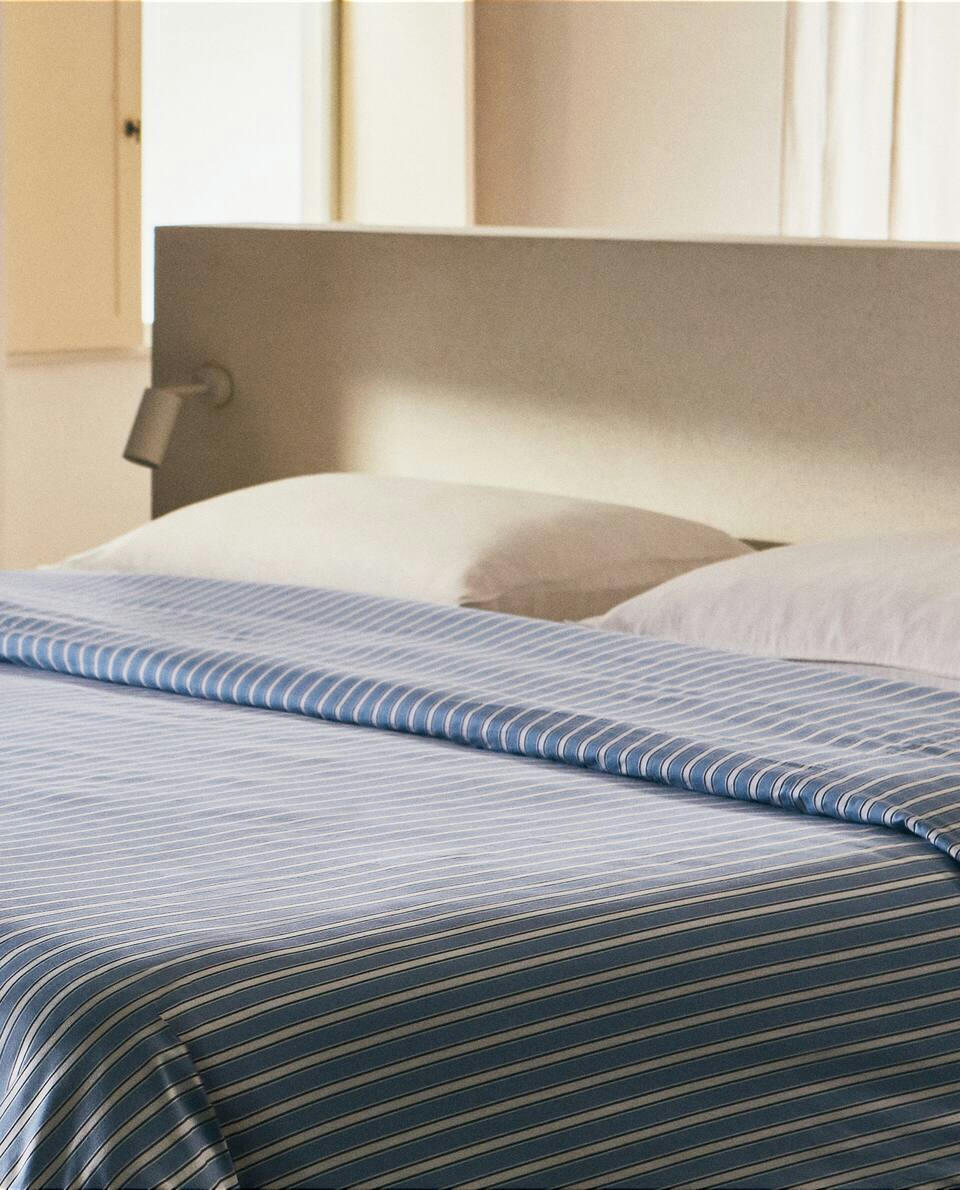 STRIPED DUVET COVER