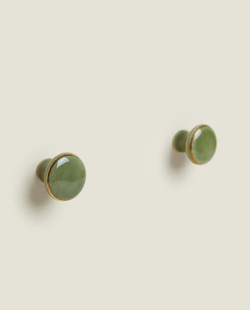 CERAMIC DOOR KNOB (PACK OF 2)