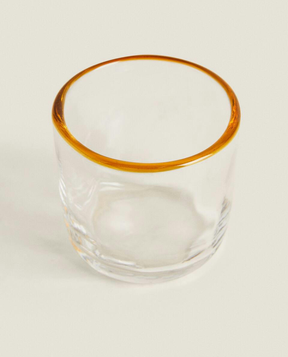 TUMBLER WITH RIM
