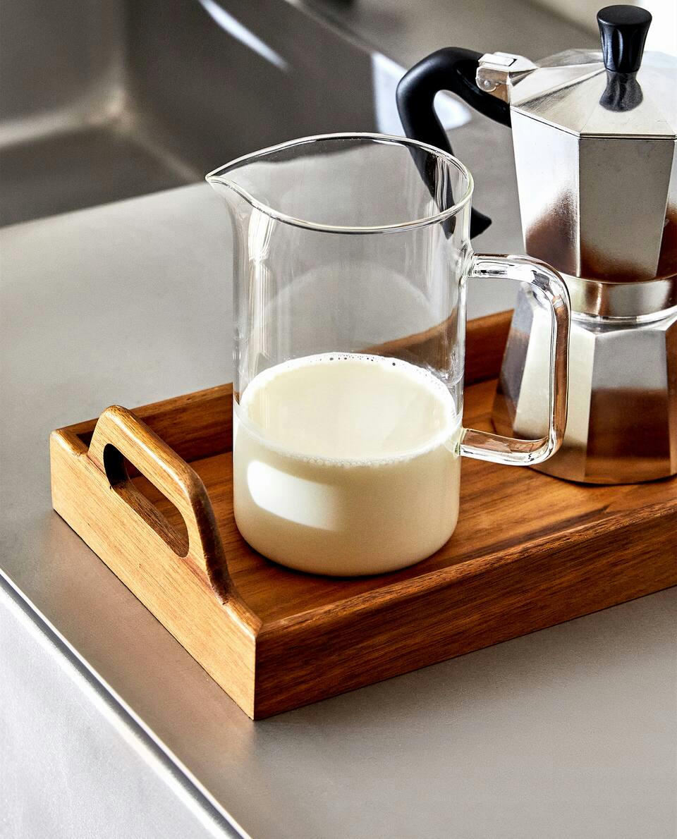 BOROSILICATE GLASS MILK JUG