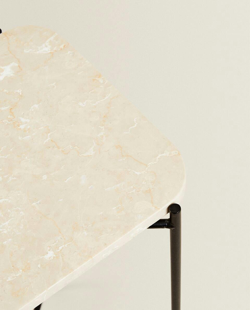 MARBLE SIDE TABLE