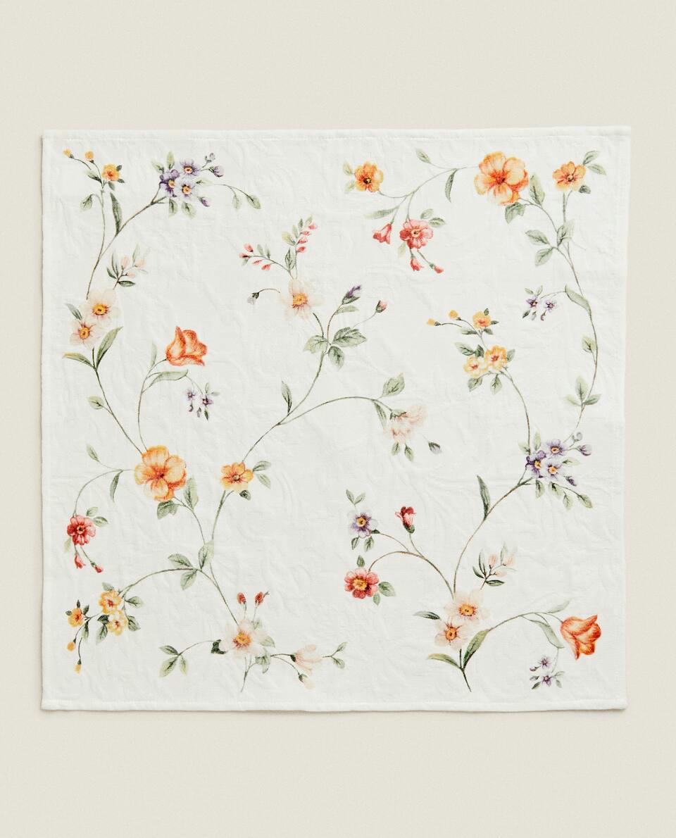 FLORAL JACQUARD NAPKINS (PACK OF 2)