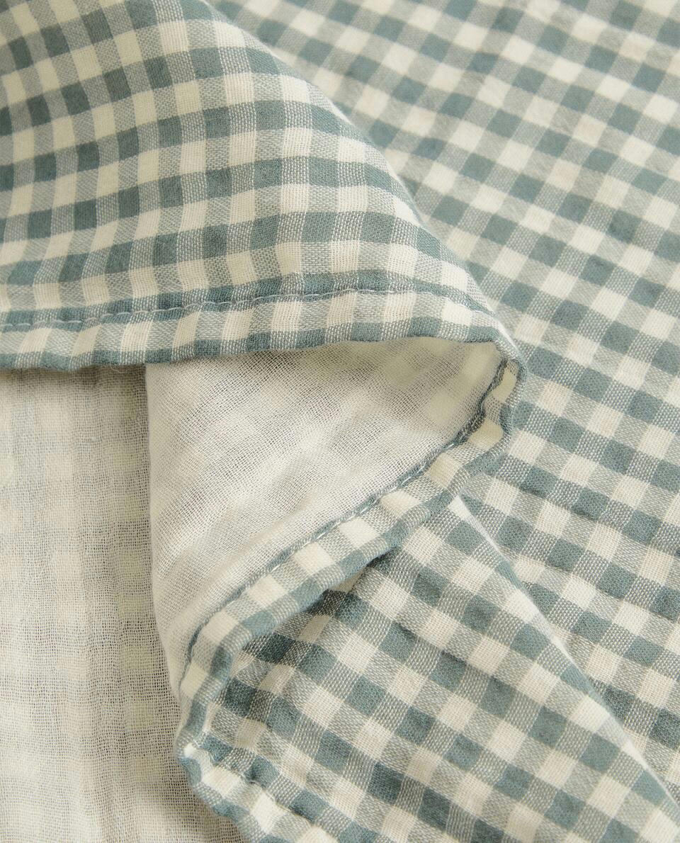 GINGHAM BABY WRAP