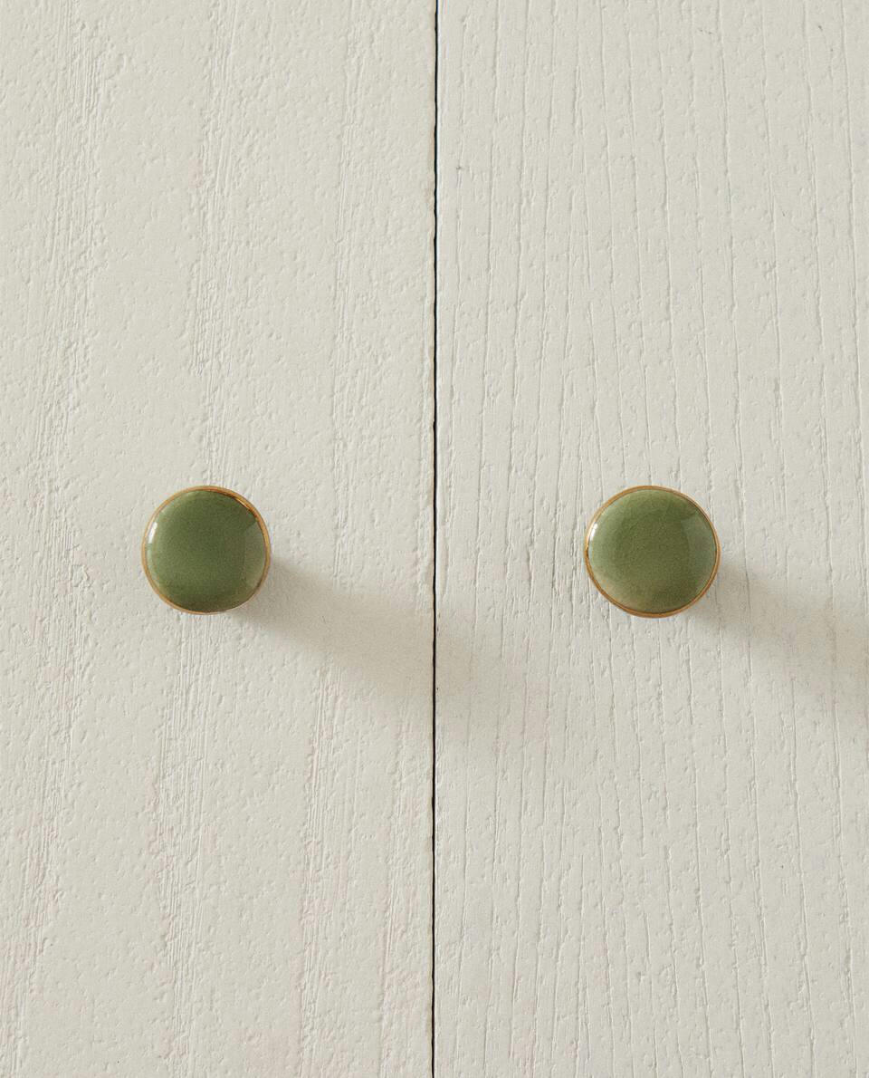 CERAMIC DOOR KNOB (PACK OF 2)