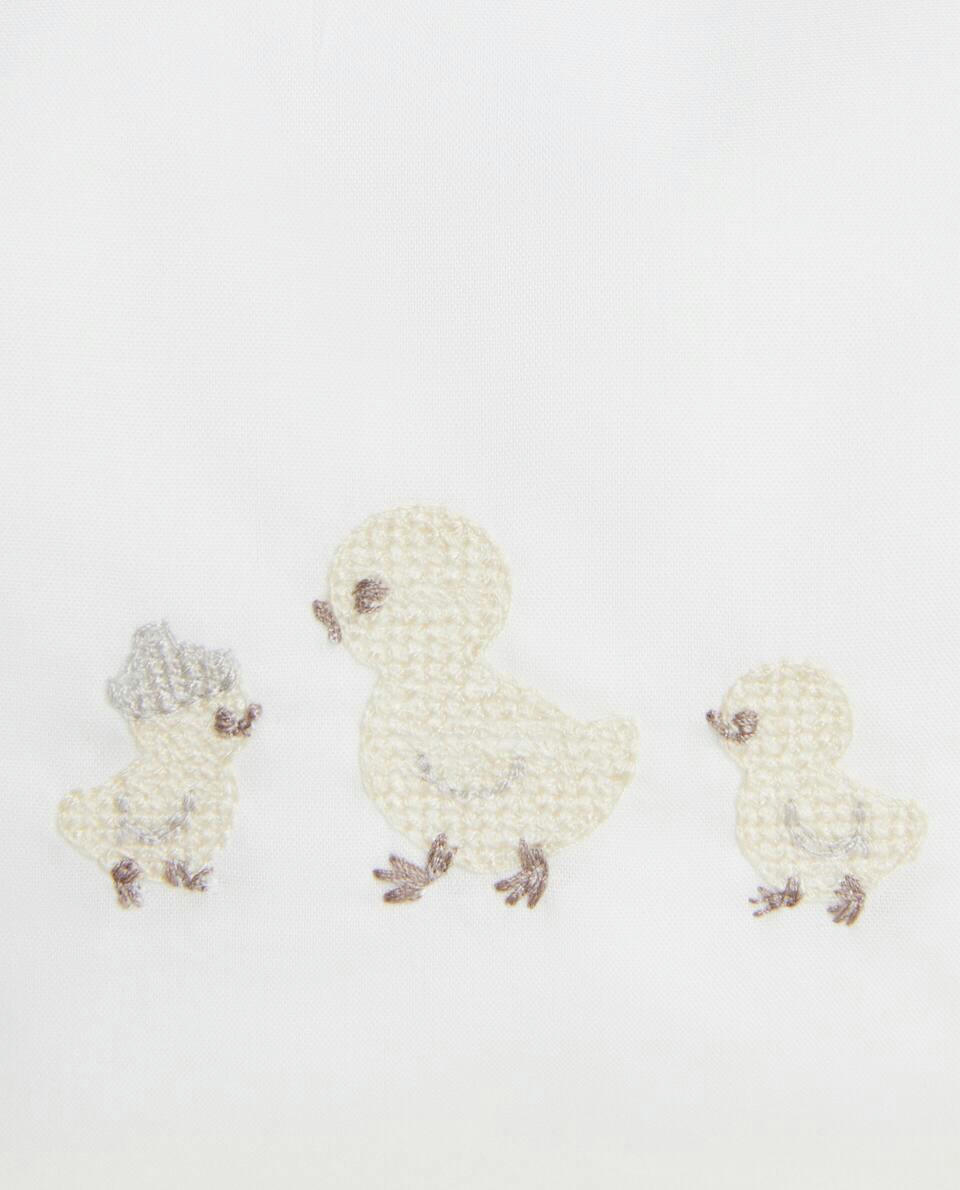 EMBROIDERED DUCK TOILETRY BAG