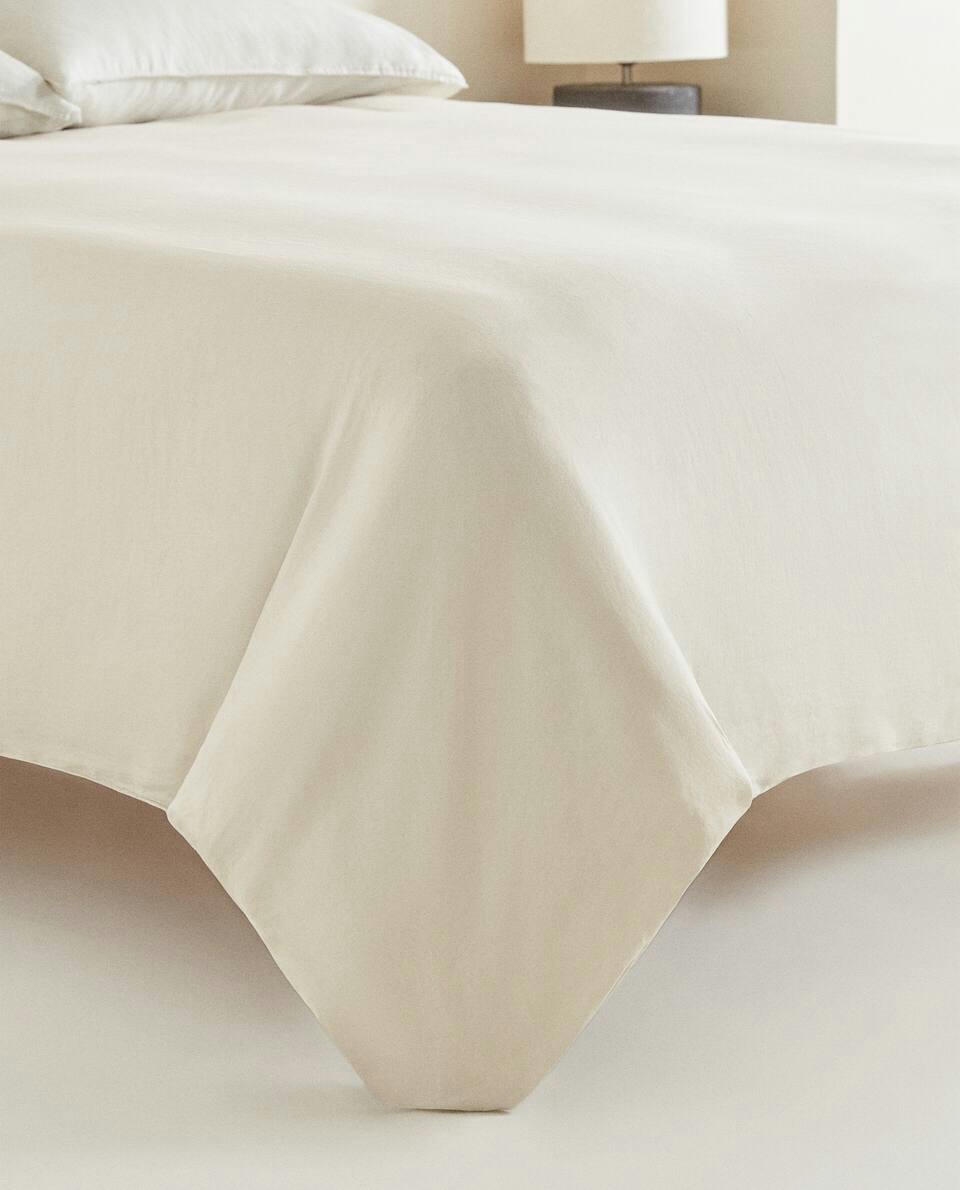 (140 GxM2) WASHED LINEN DUVET COVER