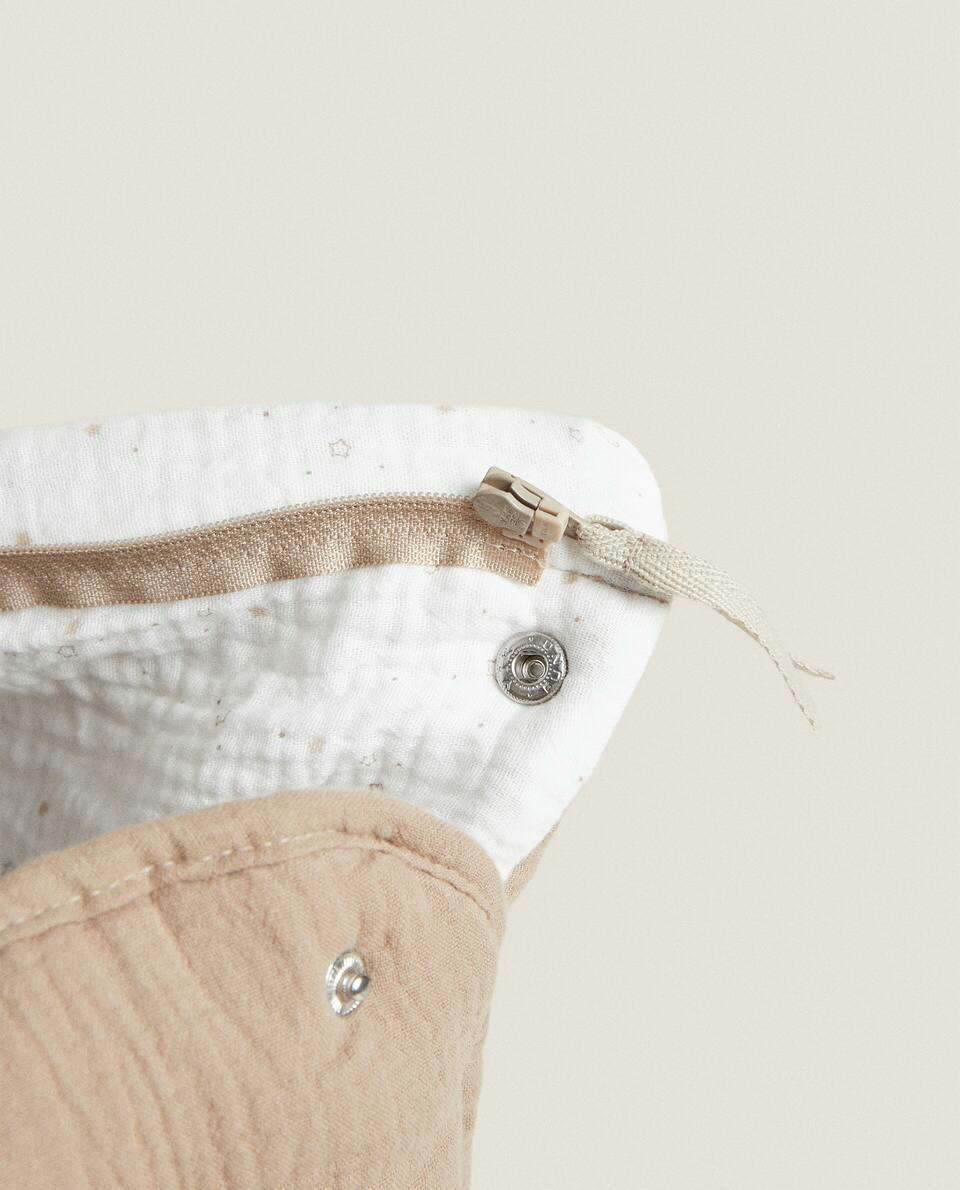 MUSLIN MATERNITY BAG WITH LITTLE STAR PRINT