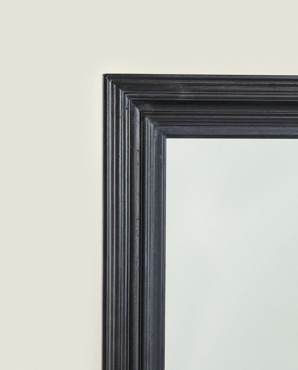 LARGE MIRROR WITH BEVELLED FRAME