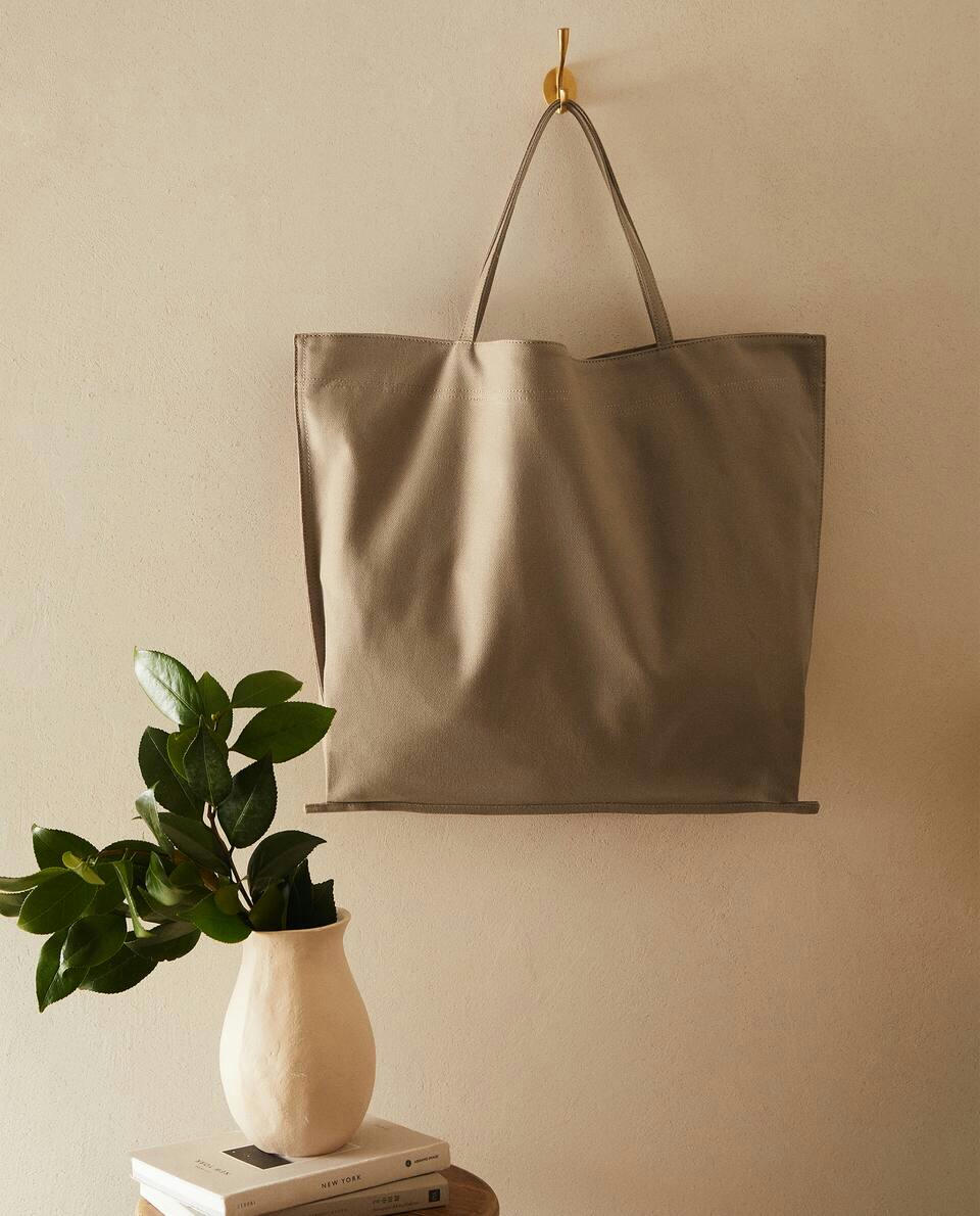 MEDIUM FABRIC TOTE BAG