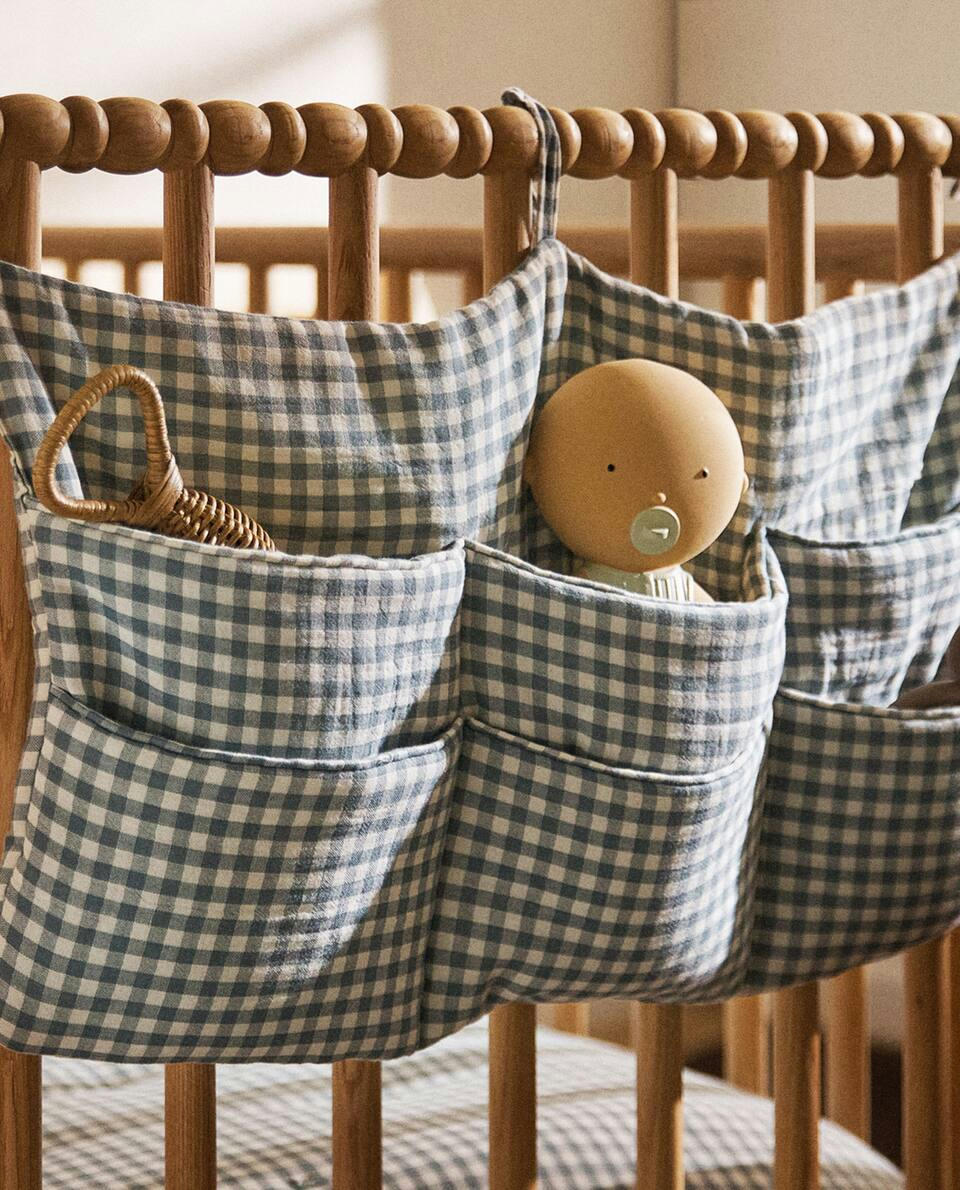 CHILDREN’S COTTON MUSLIN CLOVER ORGANISER