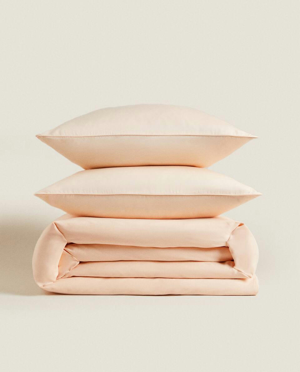 (300 THREAD COUNT) WASHED SATEEN DUVET COVER