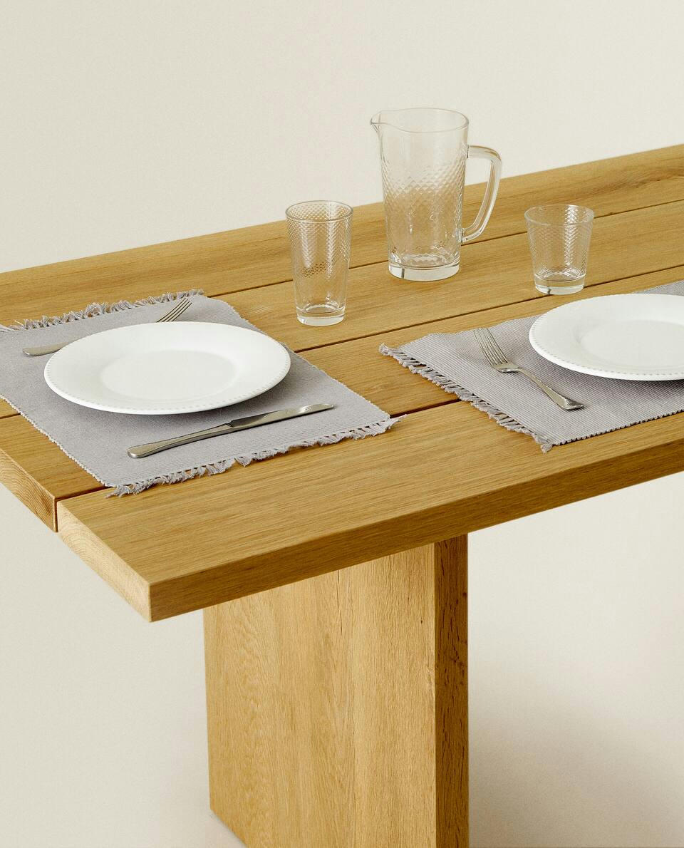 FRINGED PLACEMAT (PACK OF 2)