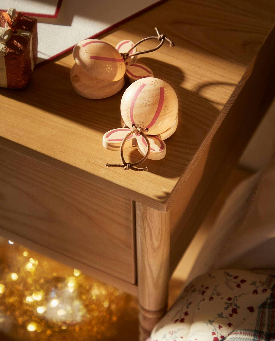 CHILDREN’S CHRISTMAS BUNNY RABBIT TOY CASTANETS