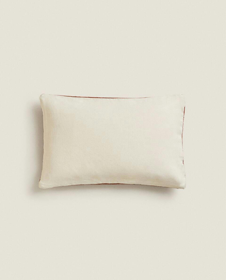 FLORAL PRINT CUSHION COVER