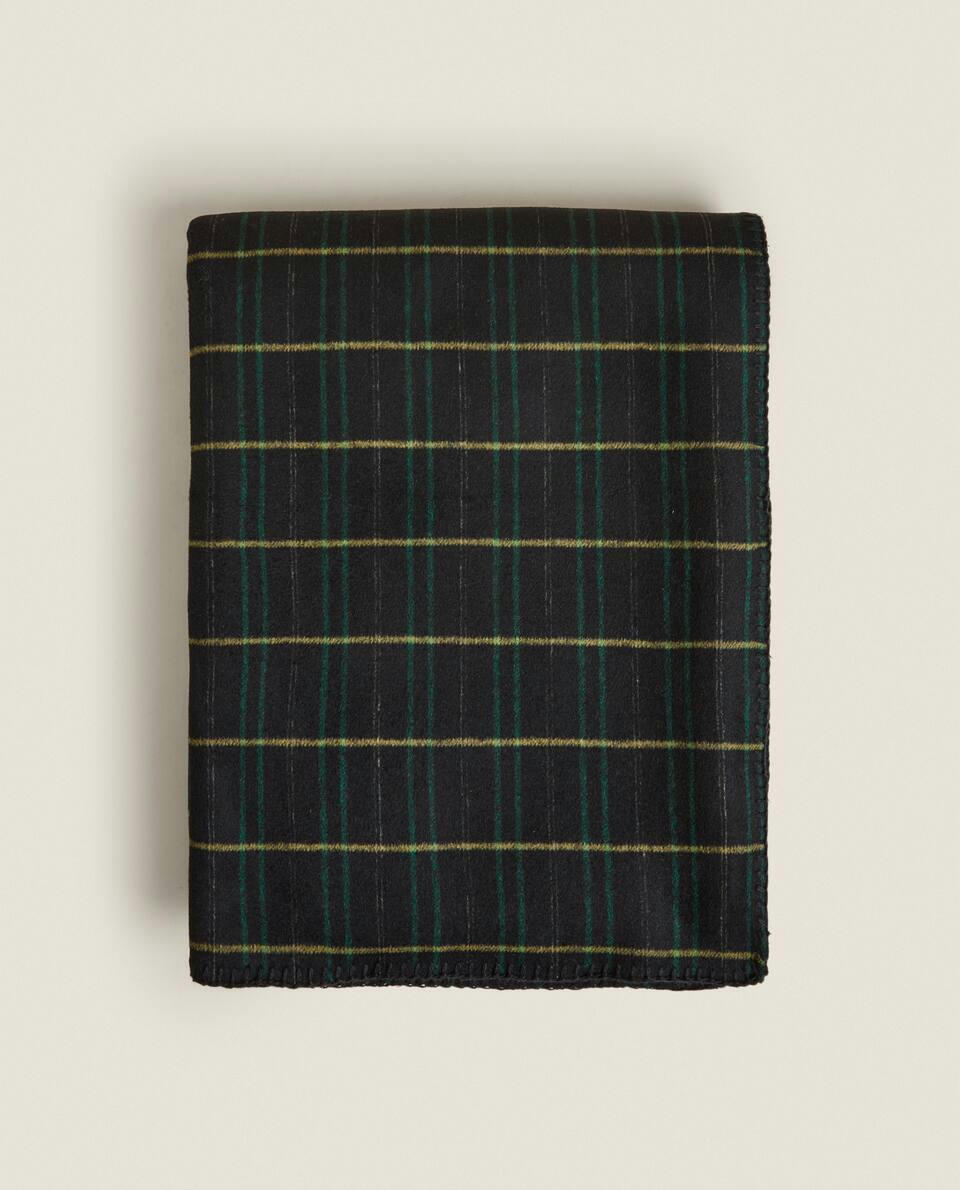 TARTAN WOOL BLANKET