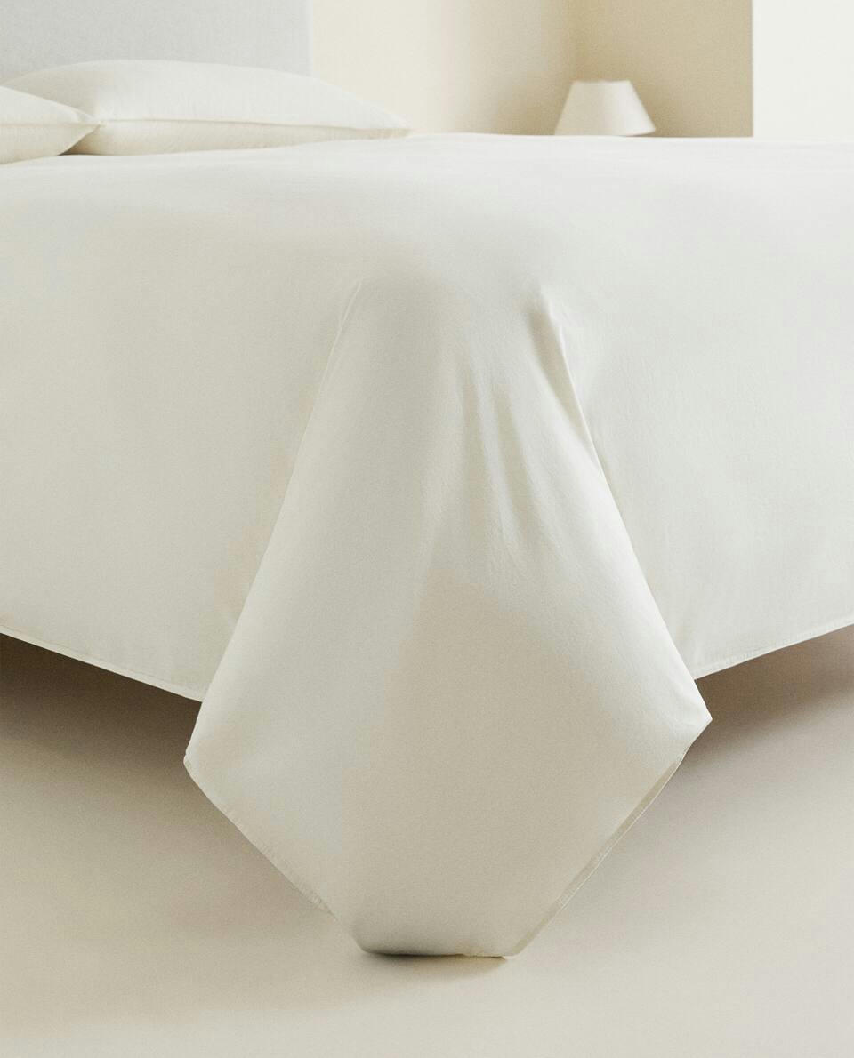 DOUBLE TOPSTITCHED DUVET COVER