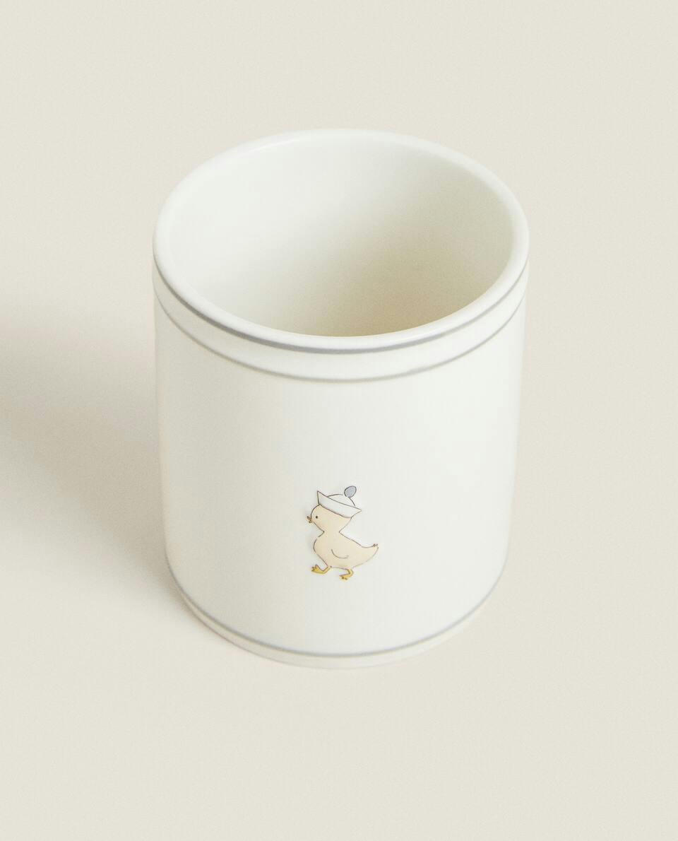 DUCKLING CERAMIC TUMBLER