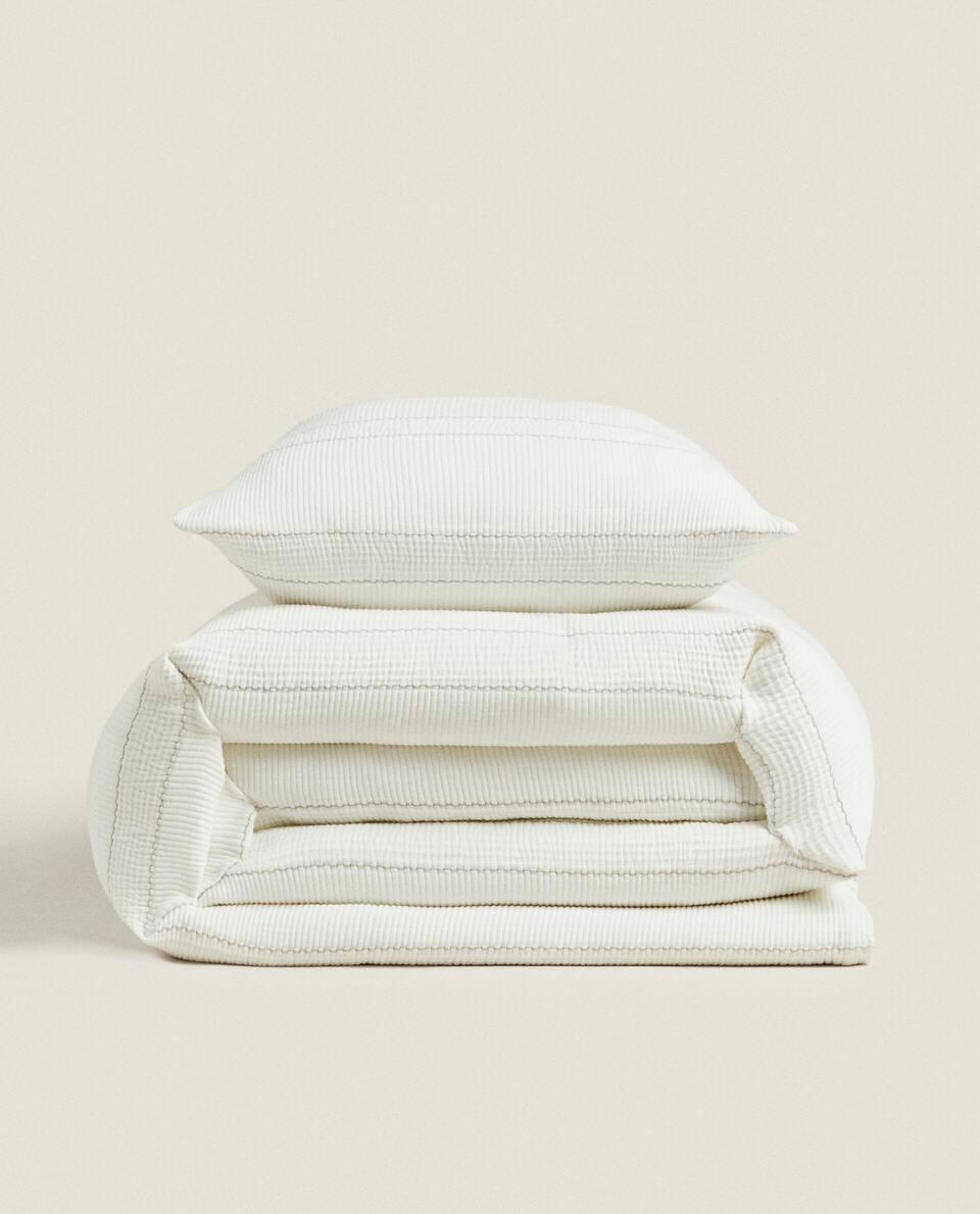 JACQUARD COTTON BEDSPREAD