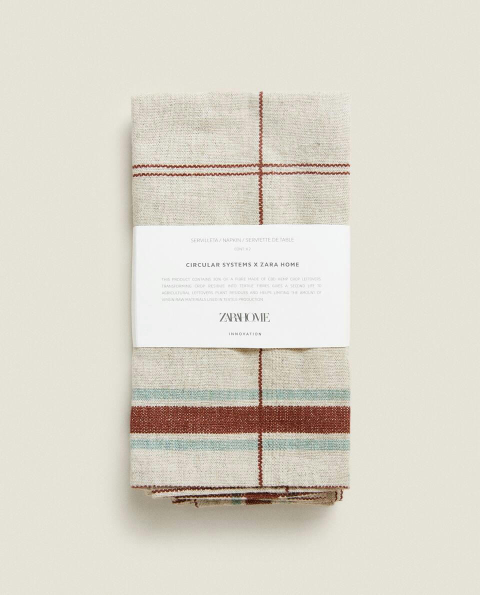 CHECK PRINT NAPKIN PACK
