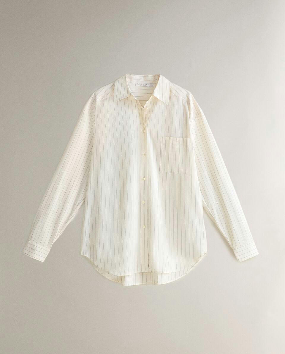 STRIPED COTTON SHIRT