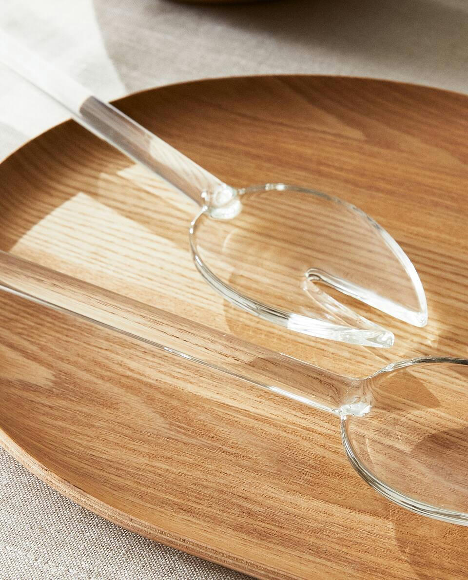 BOROSILICATE GLASS SERVER SET