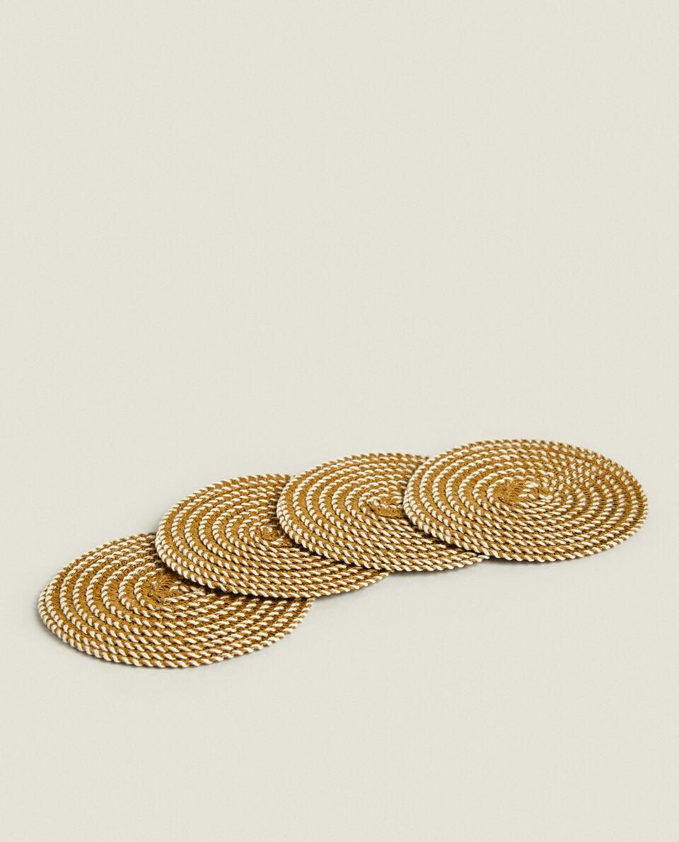 PAPER COASTERS (PACK OF 4)