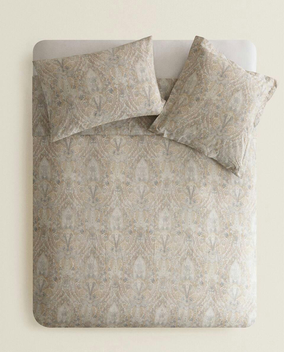 PAISLEY PRINT DUVET COVER