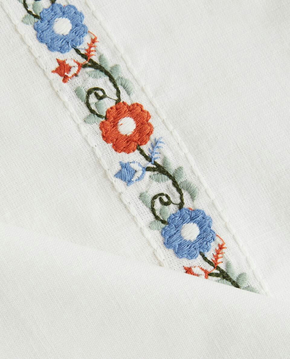 EMBROIDERED COTTON NAPKINS (PACK OF 2)