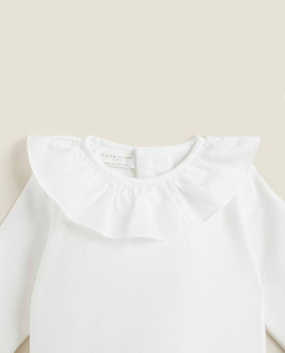 BODYSUIT WITH COLLAR