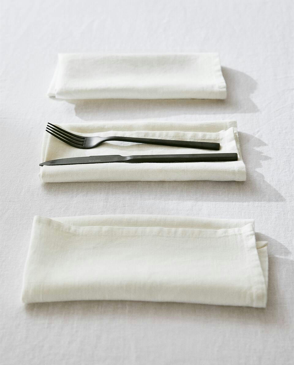 WASHED LINEN NAPKIN (PACK OF 2)