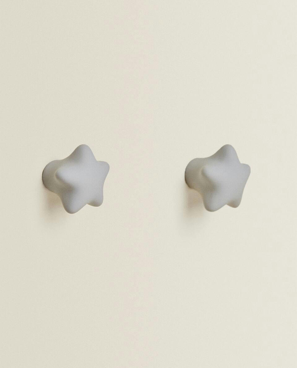 STAR DOOR KNOB (PACK OF 2)