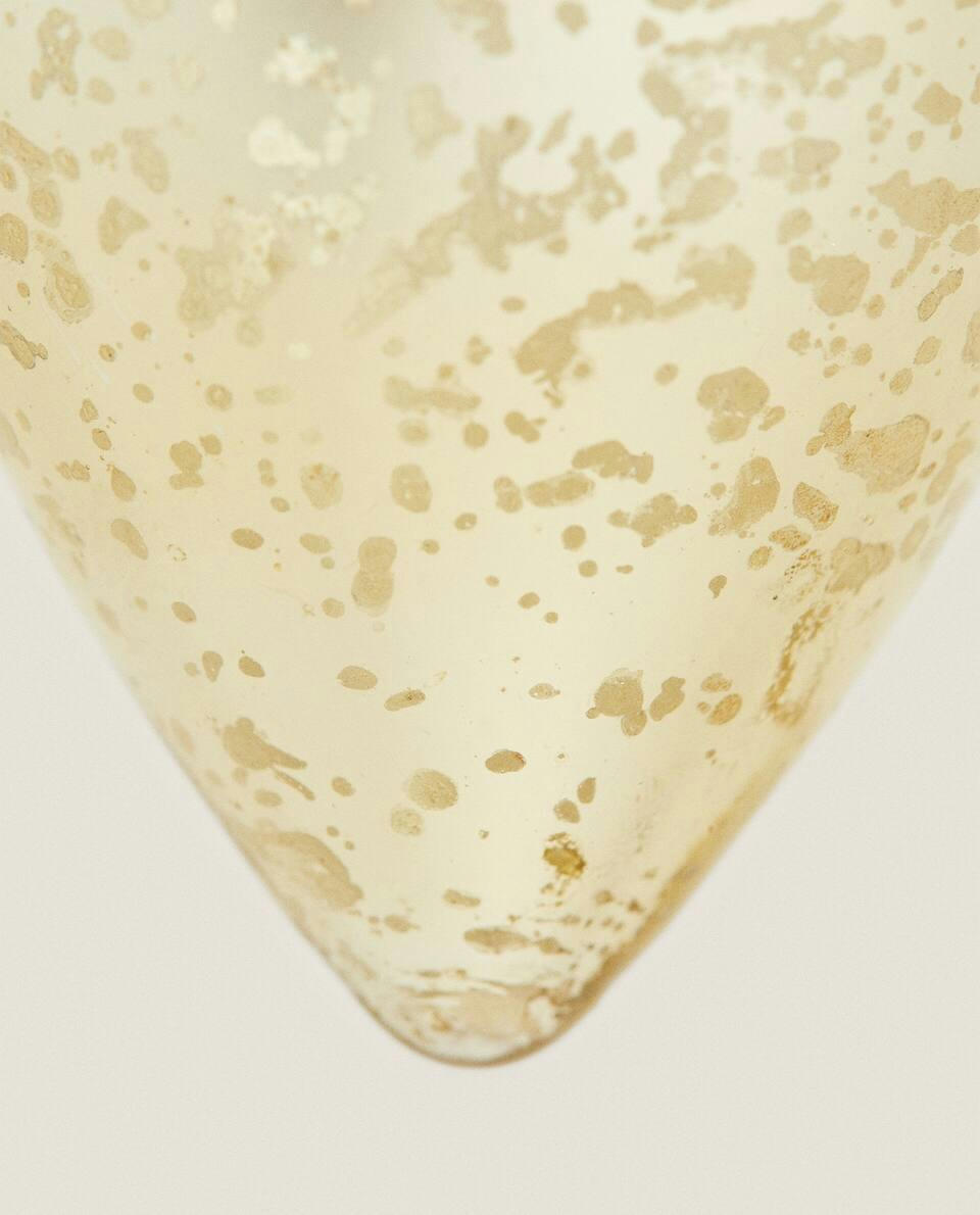 SHINY DROPLET CHRISTMAS DECORATION