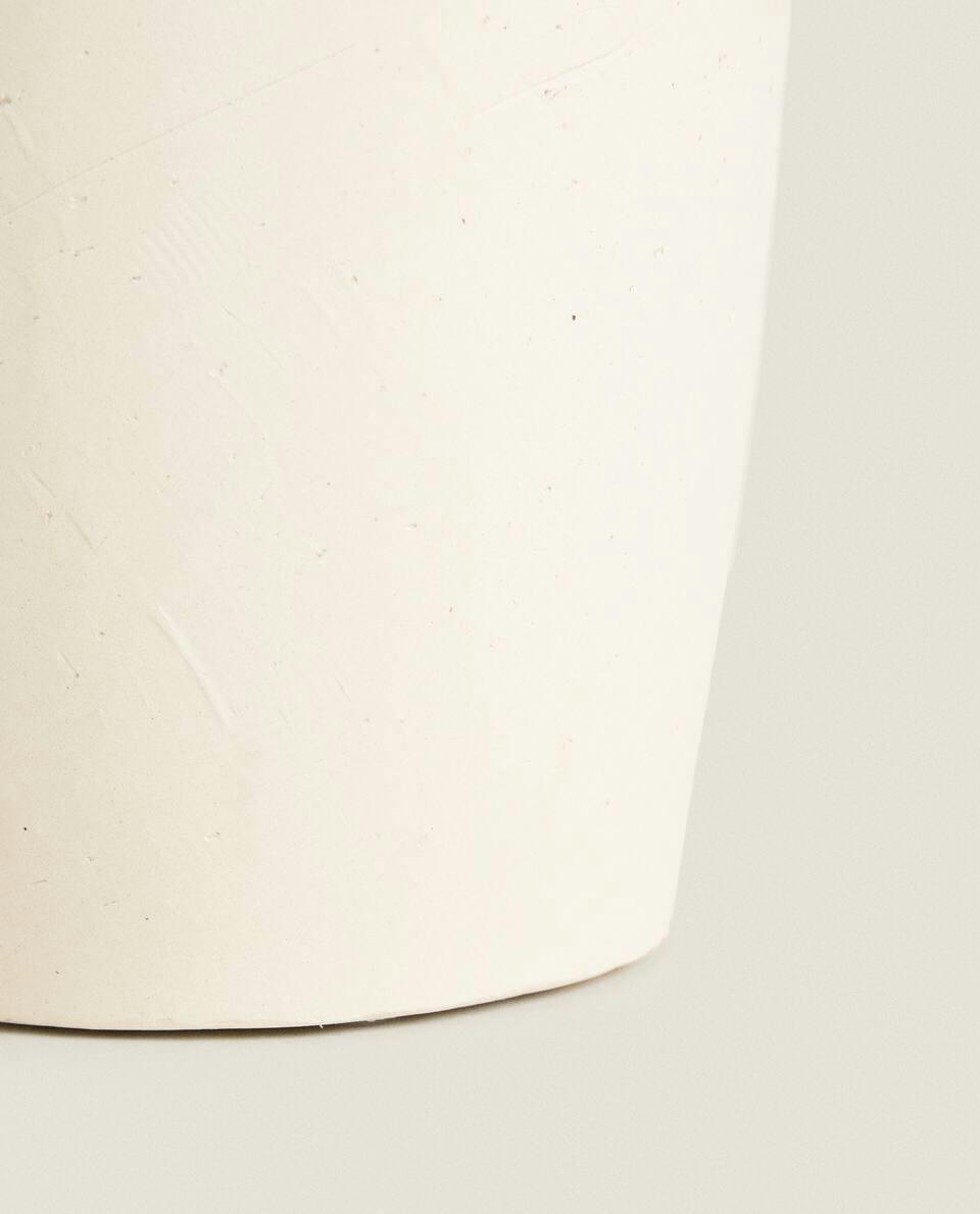 TEXTURED CERAMIC VASE