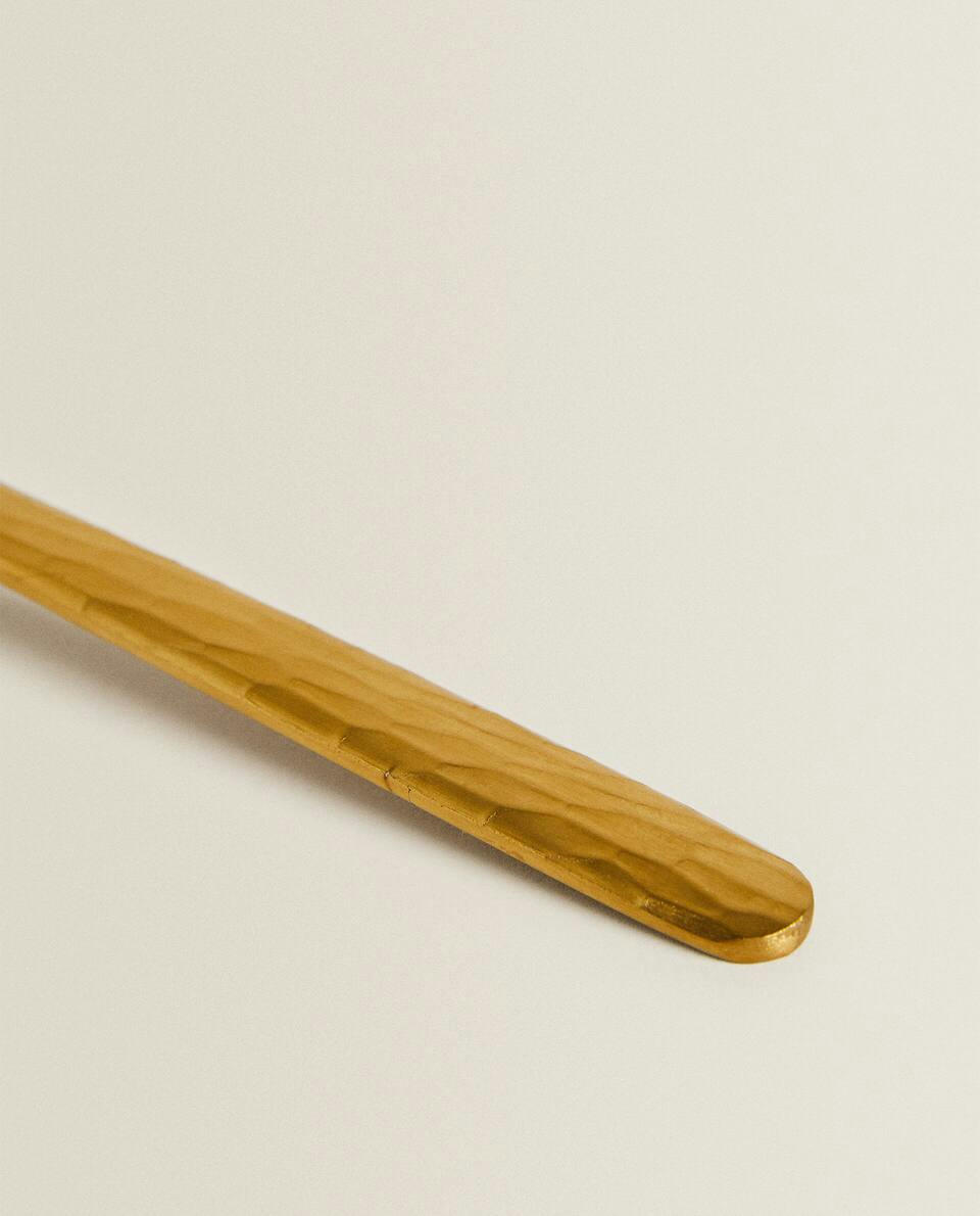 CAKE SLICE WITH HAMMERED HANDLE