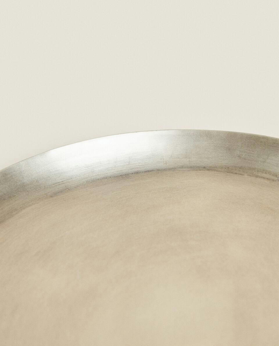 DECORATIVE IRREGULAR METAL TRAY