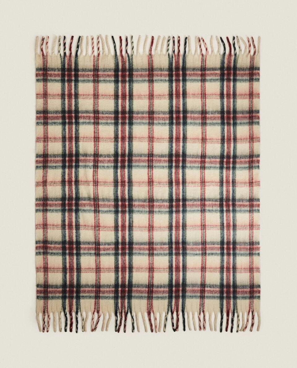 TARTAN CHECK BLANKET