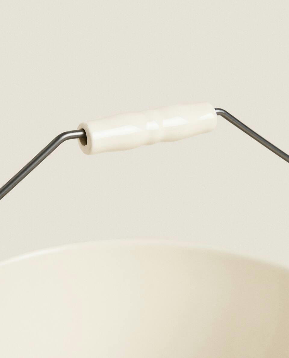 STONEWARE MIXING BOWL