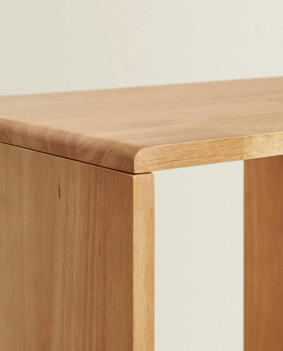 WOOD STORAGE SIDEBOARD