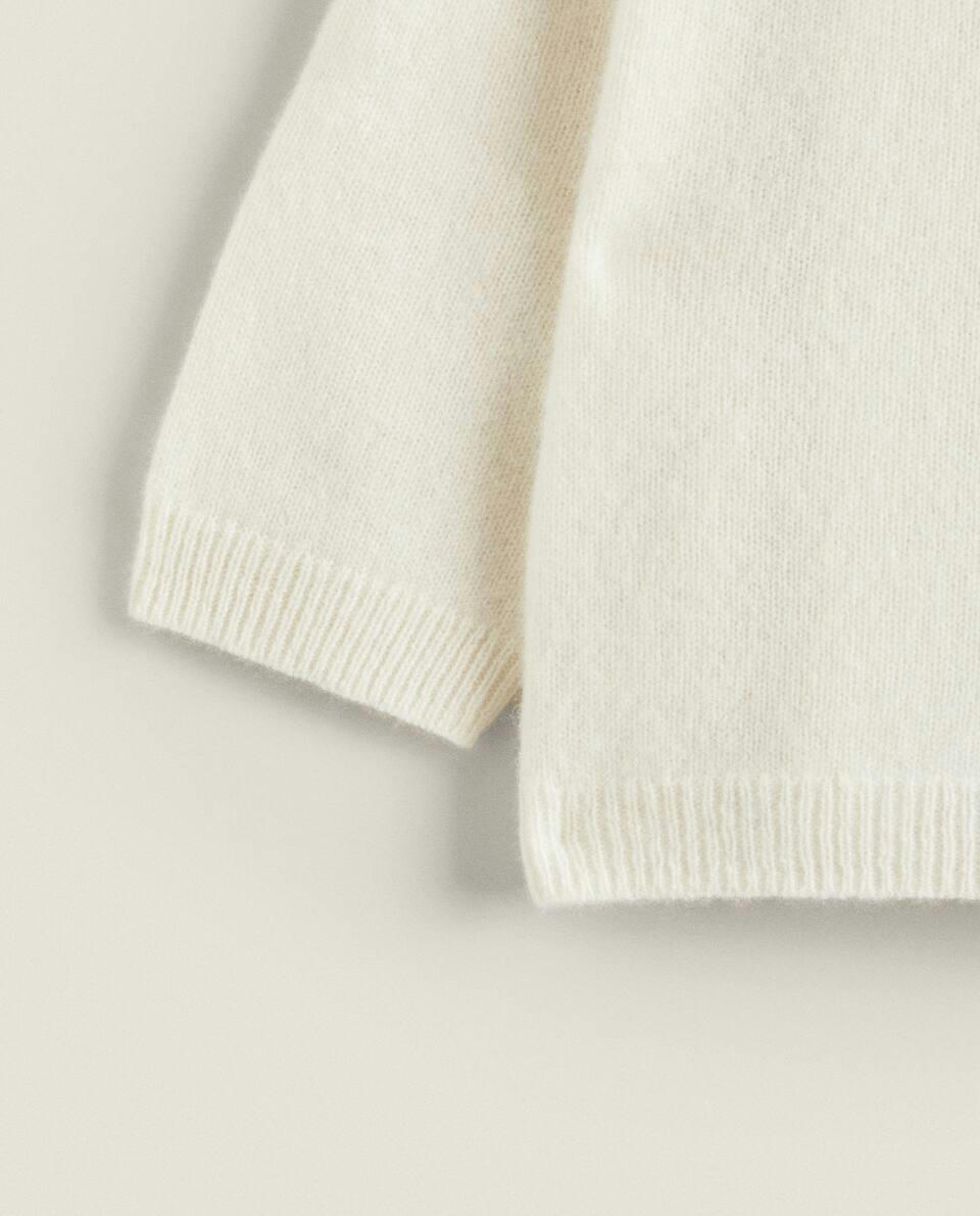 CROPPED CASHMERE SWEATER