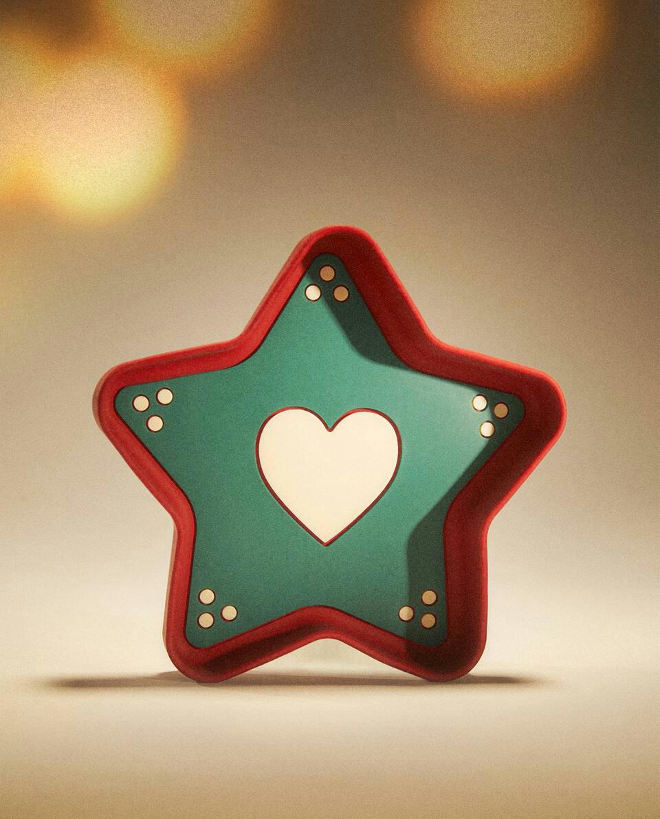 SILICONE CHRISTMAS STAR PLATE