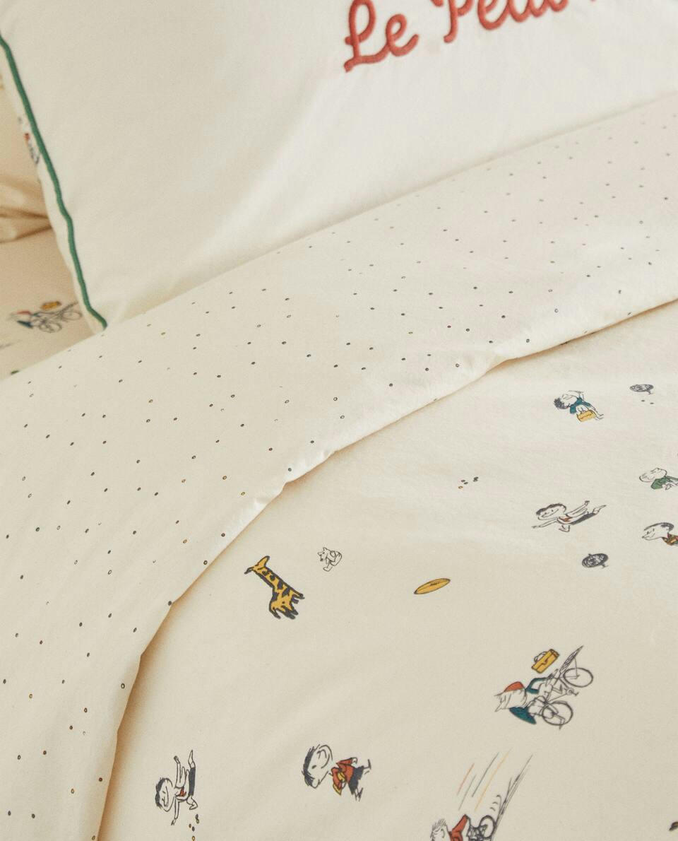 CHILDREN’S LE PETIT NICOLAS ? COTTON FITTED SHEET