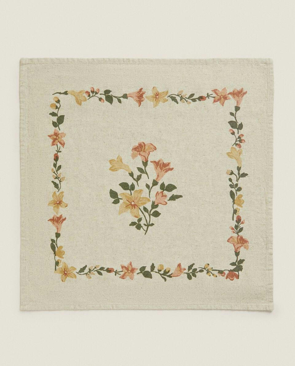 FLORAL PRINT NAPKIN PACK