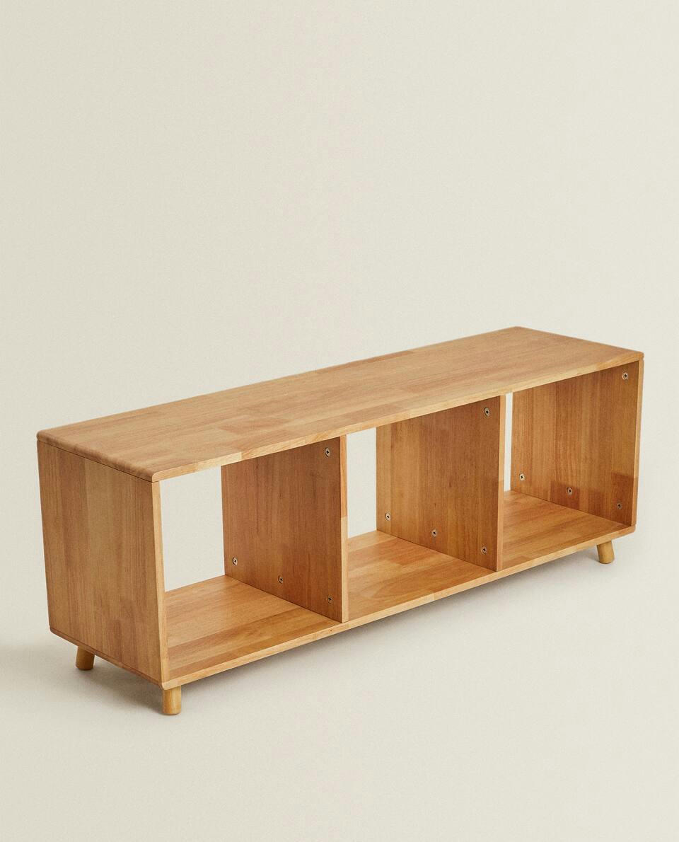 WOOD STORAGE SIDEBOARD