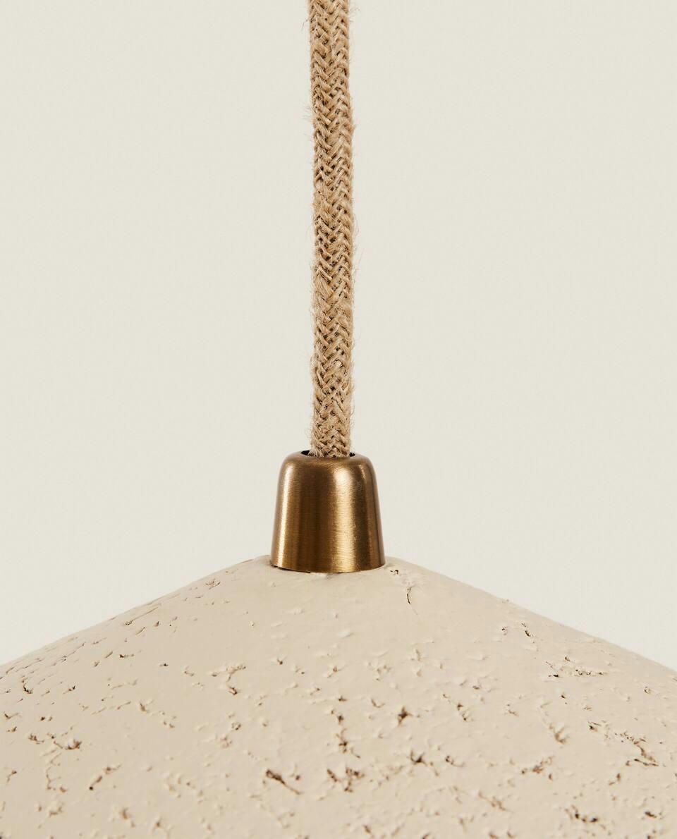 PAPIER-M?CHé CEILING LAMP