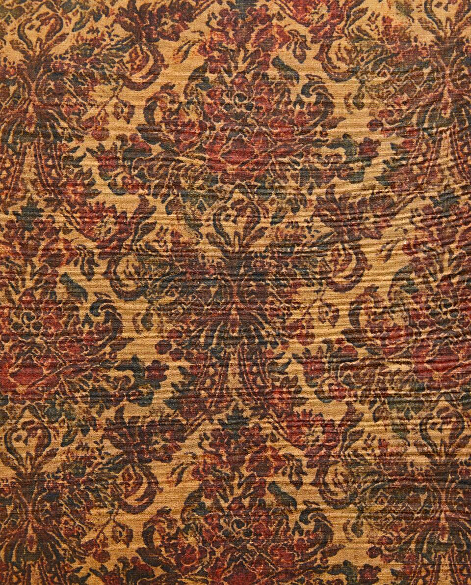 CHRISTMAS DAMASK COTTON CUSHION COVER