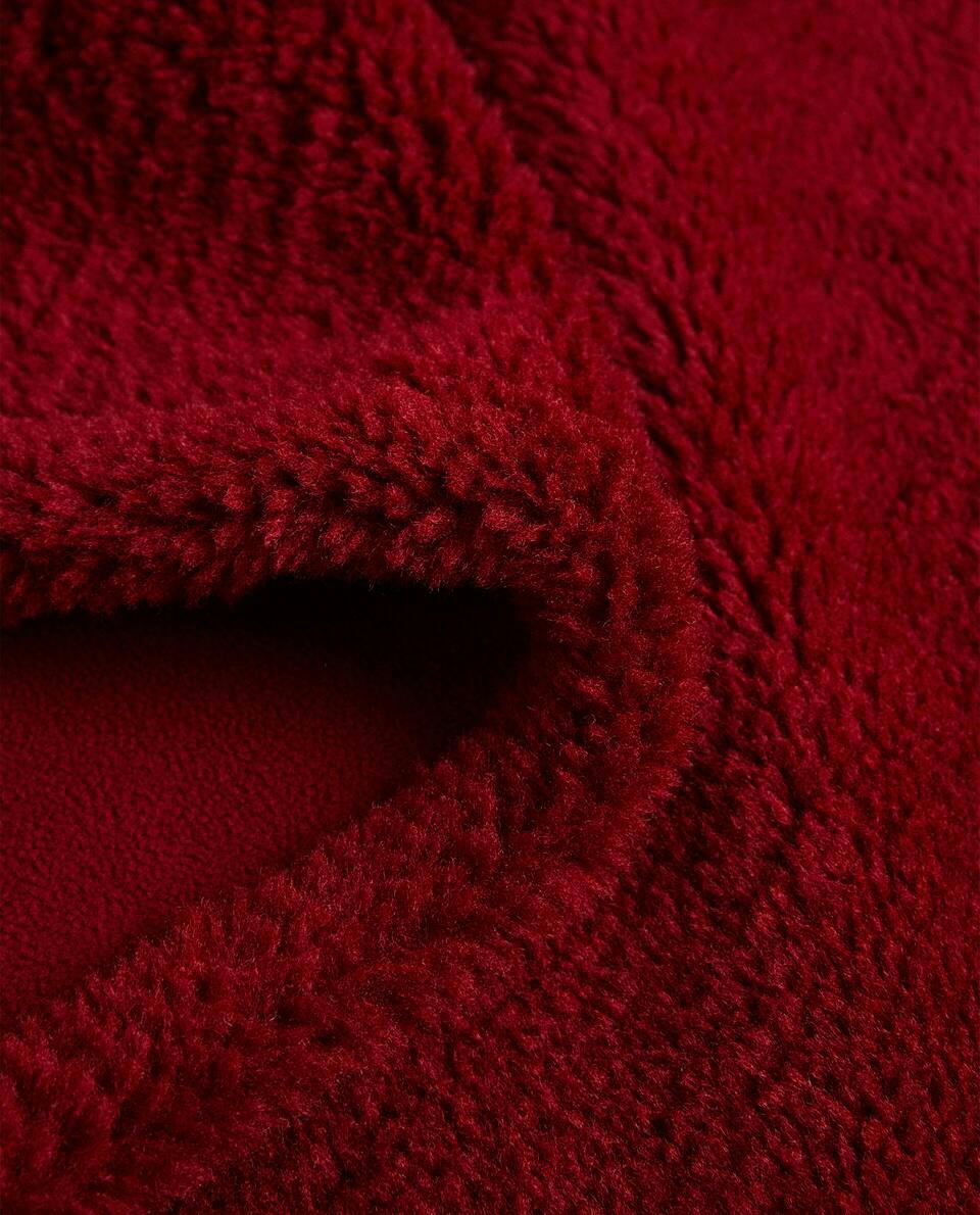 FAUX SHEARLING CHRISTMAS BLANKET