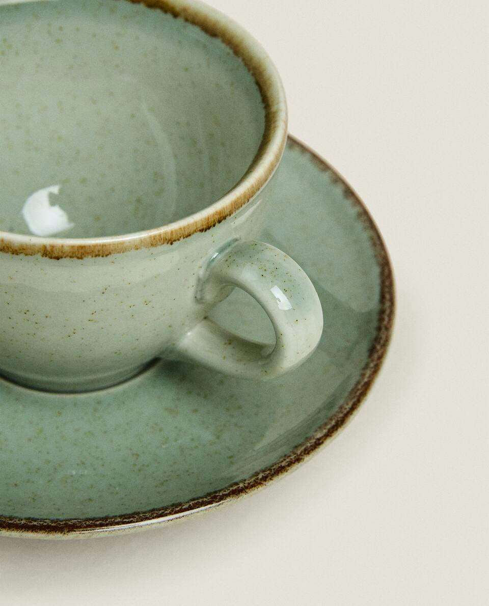 RIM DETAIL TEACUP