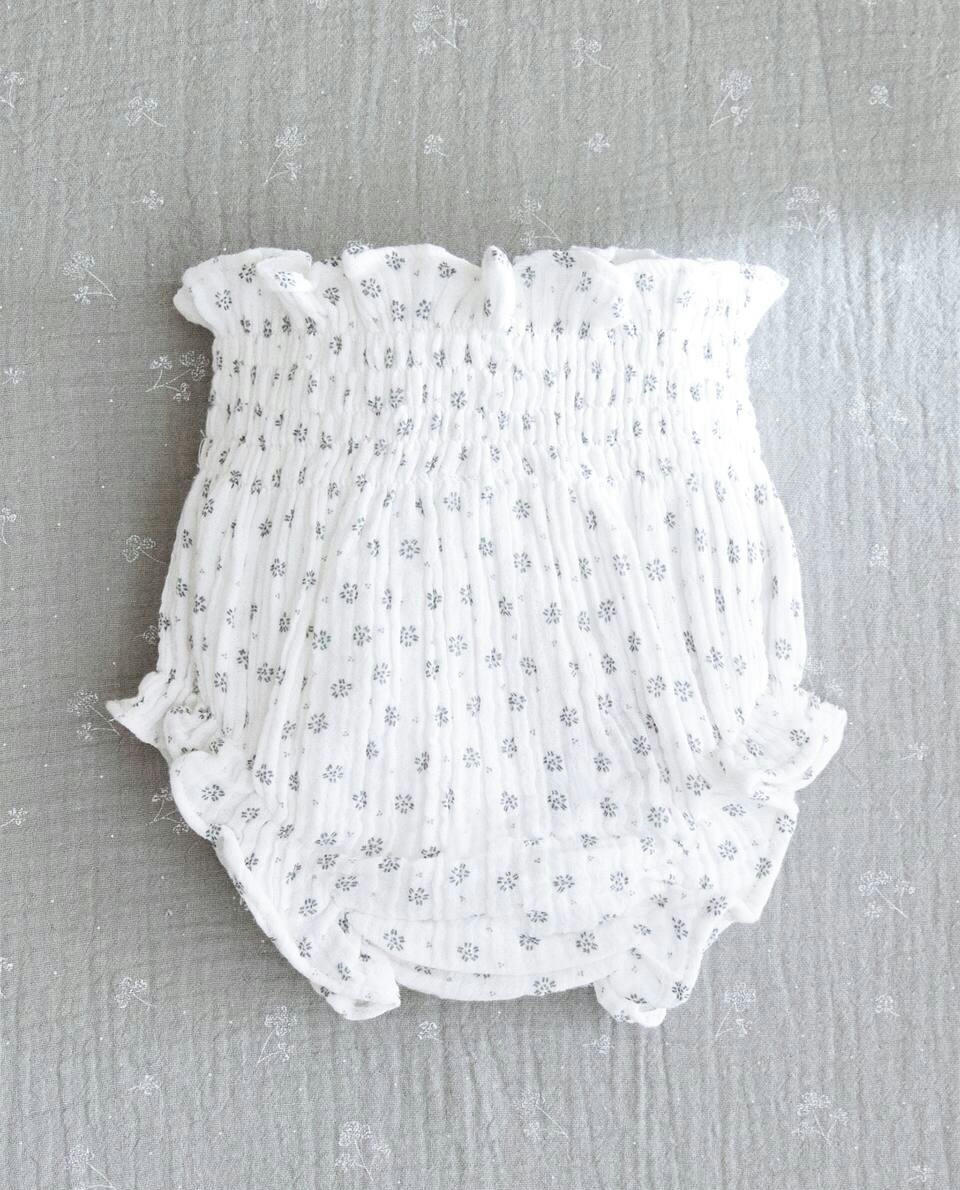 FLORAL BABY BLOOMERS